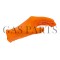Wurth γάντια νιτριλίου μιας χρήσης grip πορτοκαλί Large (50τμχ)