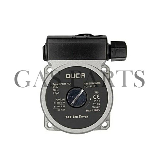 Μοτέρ κυκλοφορητή Duca (Grundfos) 15-60, 3 ταχυτήτων