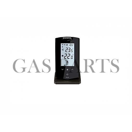 Θερμοστάτης ασύρματος General ΗΤ500 set Wifi Black Θερμοστάτης ασύρματος General ΗΤ500 set Wifi Black