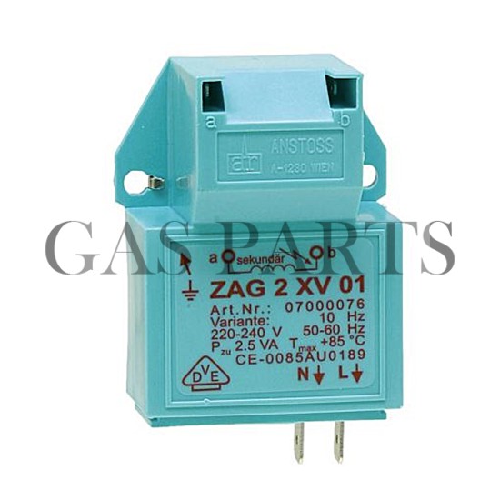 Μετασχηματιστή σπινθηρισμού ZAG 220V-24V Μετασχηματιστή σπινθηρισμού ZAG 220V-24V