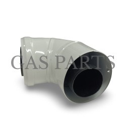 Σετ οριζόντιου τερματικού Φ60/100 PPH/inox