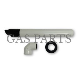 Σετ οριζόντιου τερματικού Φ60/100 PPH/inox Σετ οριζόντιου τερματικού Φ60/100 PPH/inox