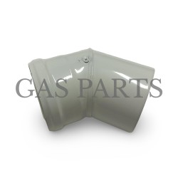 Καμπύλη 45ο Φ60/100 PPH/inox Καμπύλη 45ο Φ60/100 PPH/inox