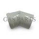 Καμπύλη 45ο Φ60/100 PPH/inox Καμπύλη 45ο Φ60/100 PPH/inox