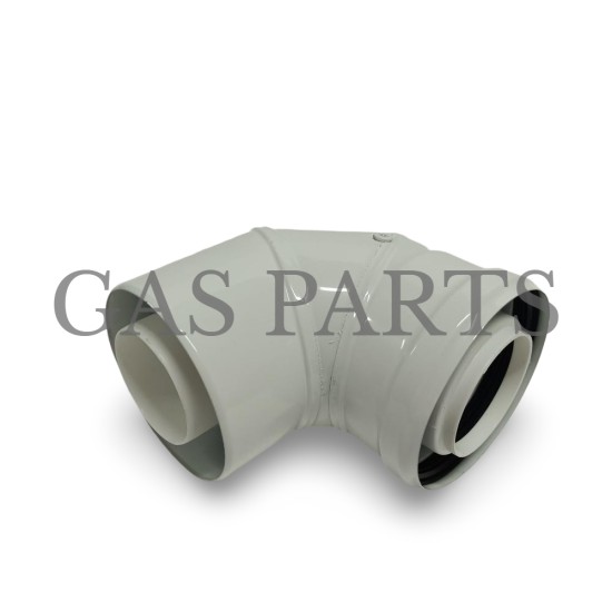 Καμπύλη 87ο Φ60/100 PPH/inox Καμπύλη 87ο Φ60/100 PPH/inox